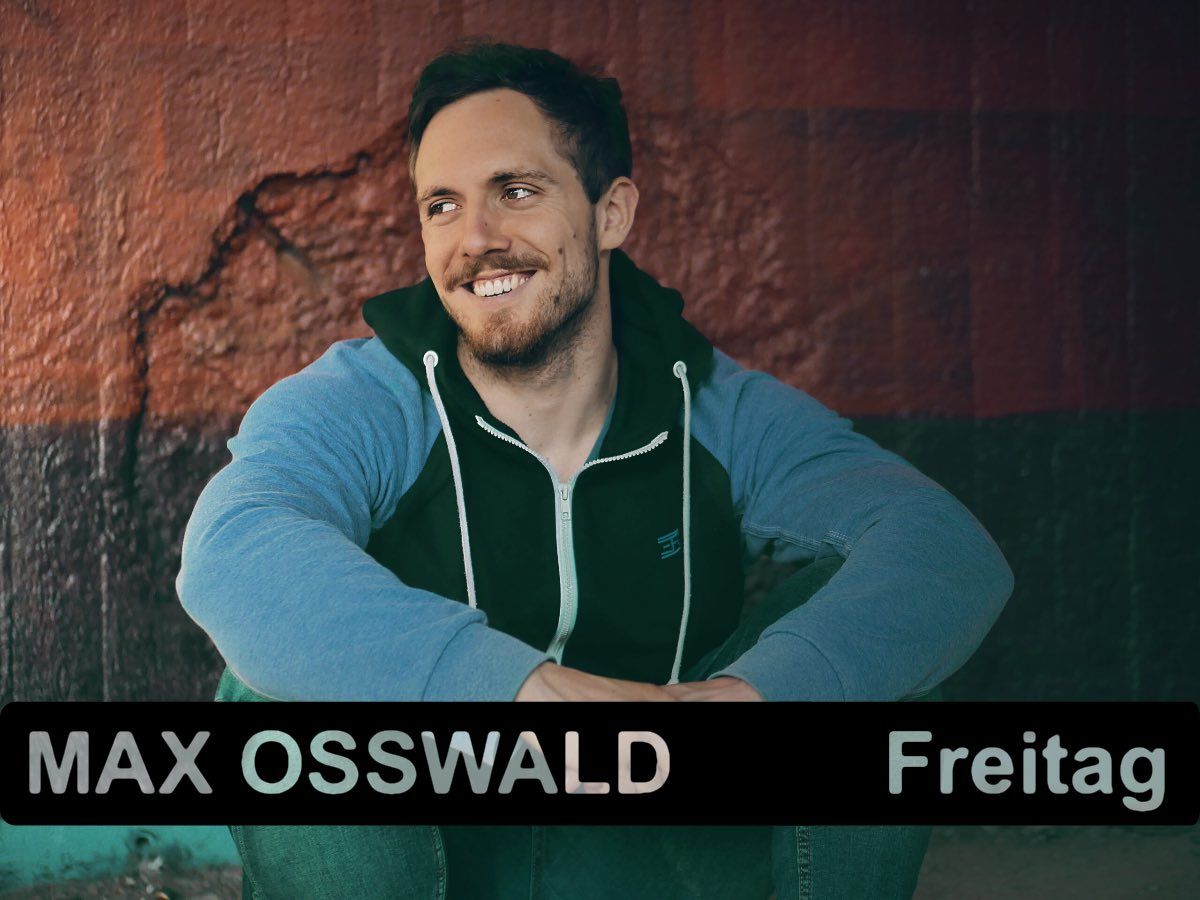 Max Osswald - Comedy - Freitag, 16 Uhr, Zeltbühne im Kulturzelt. Foto: Olivia von Saldern