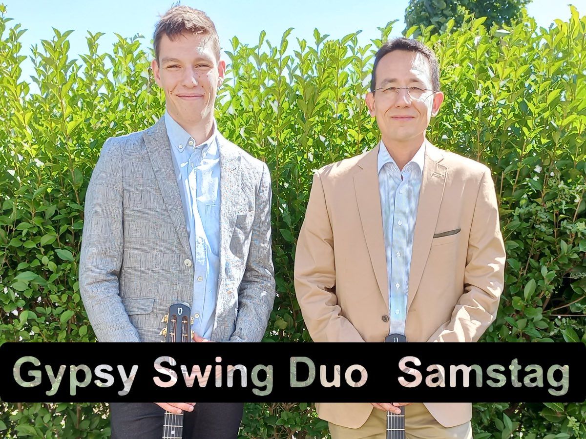 Gypsy Swing Duo - Samstag, 24. September 2022, 16 Uhr - Parkbühne